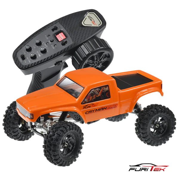 CAYMAN PRO V2 4X4 1/18 PREMIUM RC CRAWLER W/ TX/RX ORANGE VERSION - HeliDirect