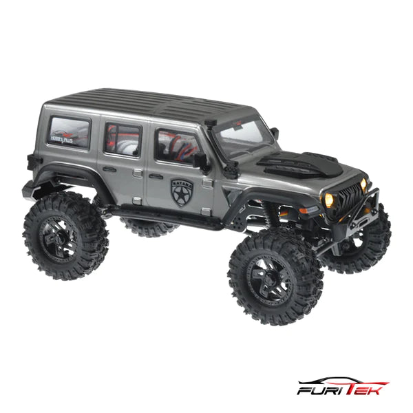 FURITEK FX118 KATANA RTR BRUSHLESS 1/18 RC CRAWLER KIT (GREY) - HeliDirect