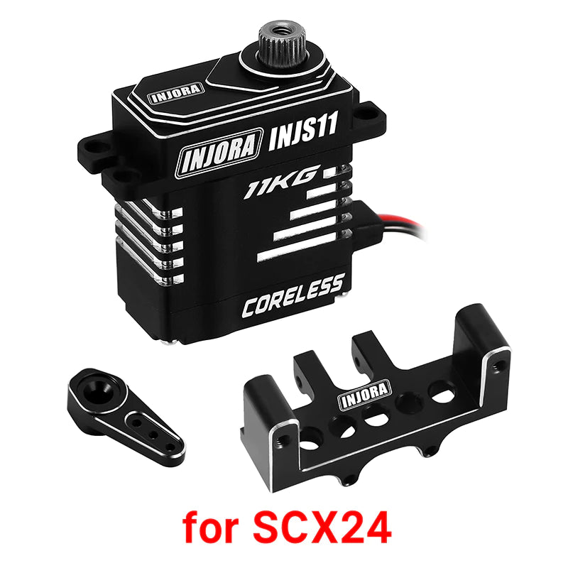 INJORA Coreless High Torque Micro Servo For 1/24 SCX24 AX24 - HeliDirect