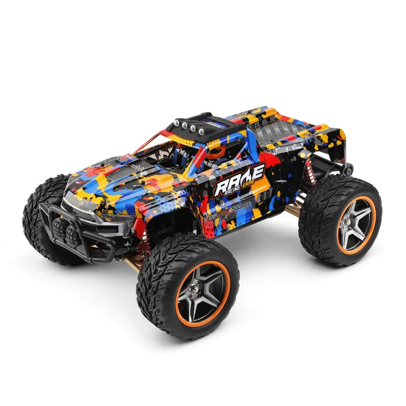 WLtoys 1/10 Brushless 4wd RC monster truck RTR - Blue - HeliDirect