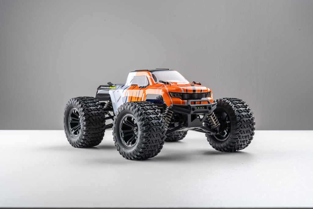 Mega RC 1/16 M-Titan Mini Monster 4x4 Truck RTR - ORANGE - HeliDirect