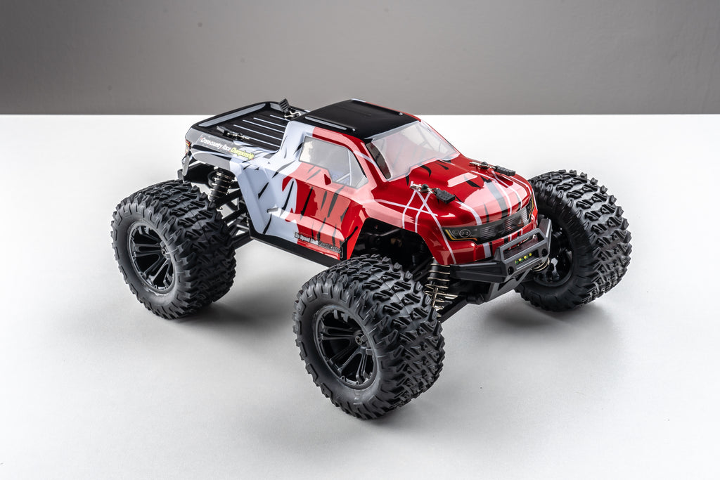 Mega RC 1/16 M-Titan Mini Monster 4x4 Truck RTR - RED - HeliDirect