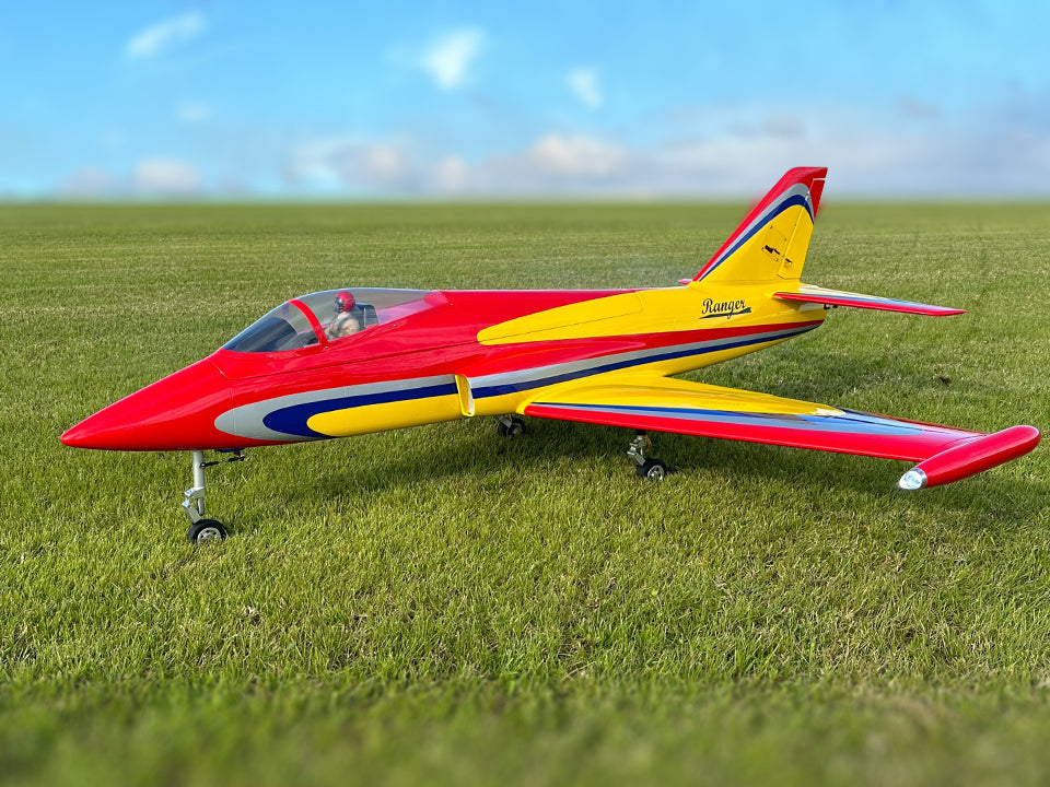 Boomerang Composite Ranger Sport Jet - Yellow/Red - HeliDirect