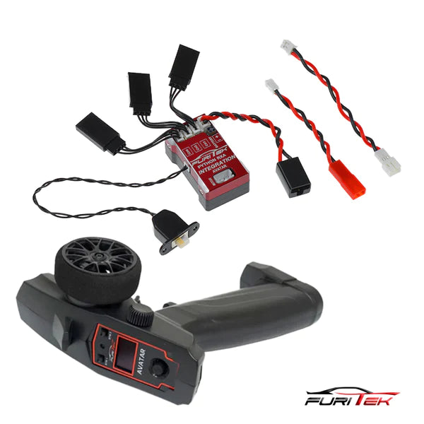 FURITEK PYTHON RXA 40A/70A BRUSHLESS ESC W/ RX INTEGRATION WITH AVATAR TX 4WS - HeliDirect