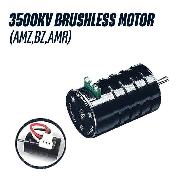 Atomic 3500KV Brushless Motor (AMZ, BZ, AMR) - HeliDirect